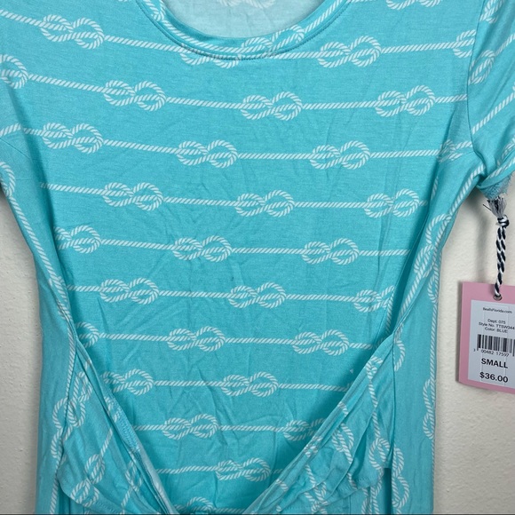Tackle & Tide Knotty Nautical T-shirt mini dress - Picture 7 of 8